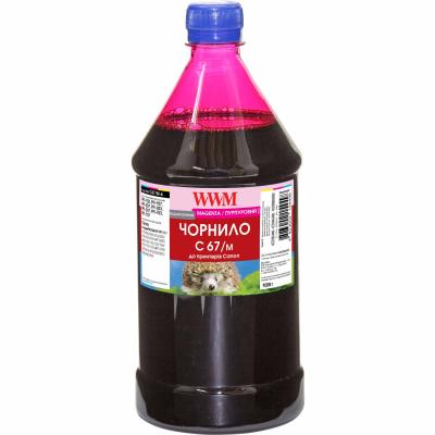 Чорнило WWM Canon IPF-107 1000г Magenta IPF-107M (C67/M-4) - зображення 1