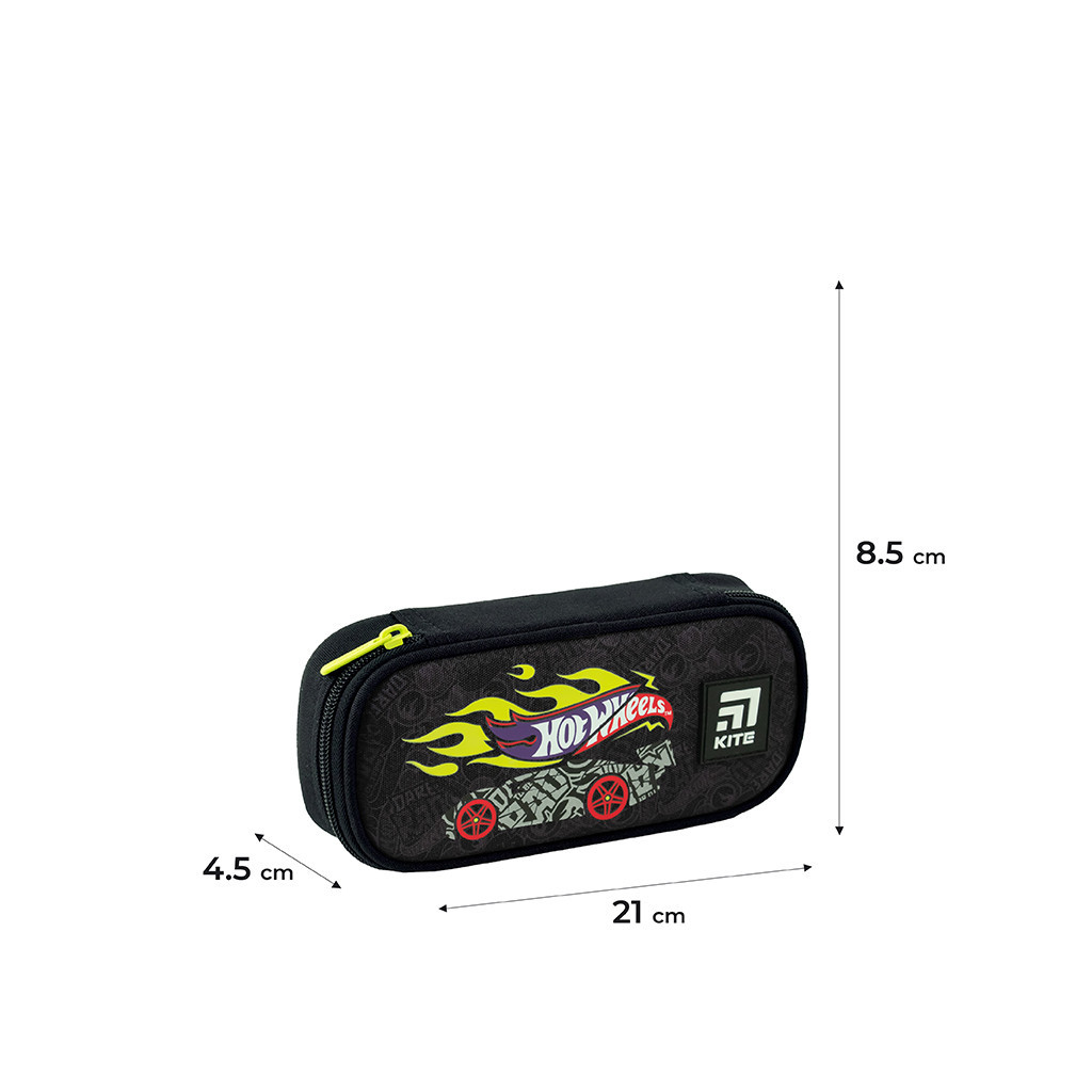 Пенал Kite 662-2 Hot Wheels (HW24-662-2) - зображення 2