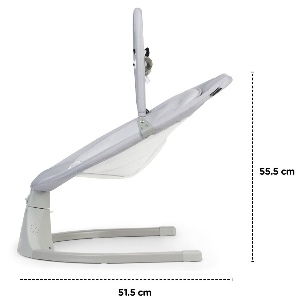 Крісло-гойдалка Kinderkraft Luli Gray (5902533915668) - зображення 7