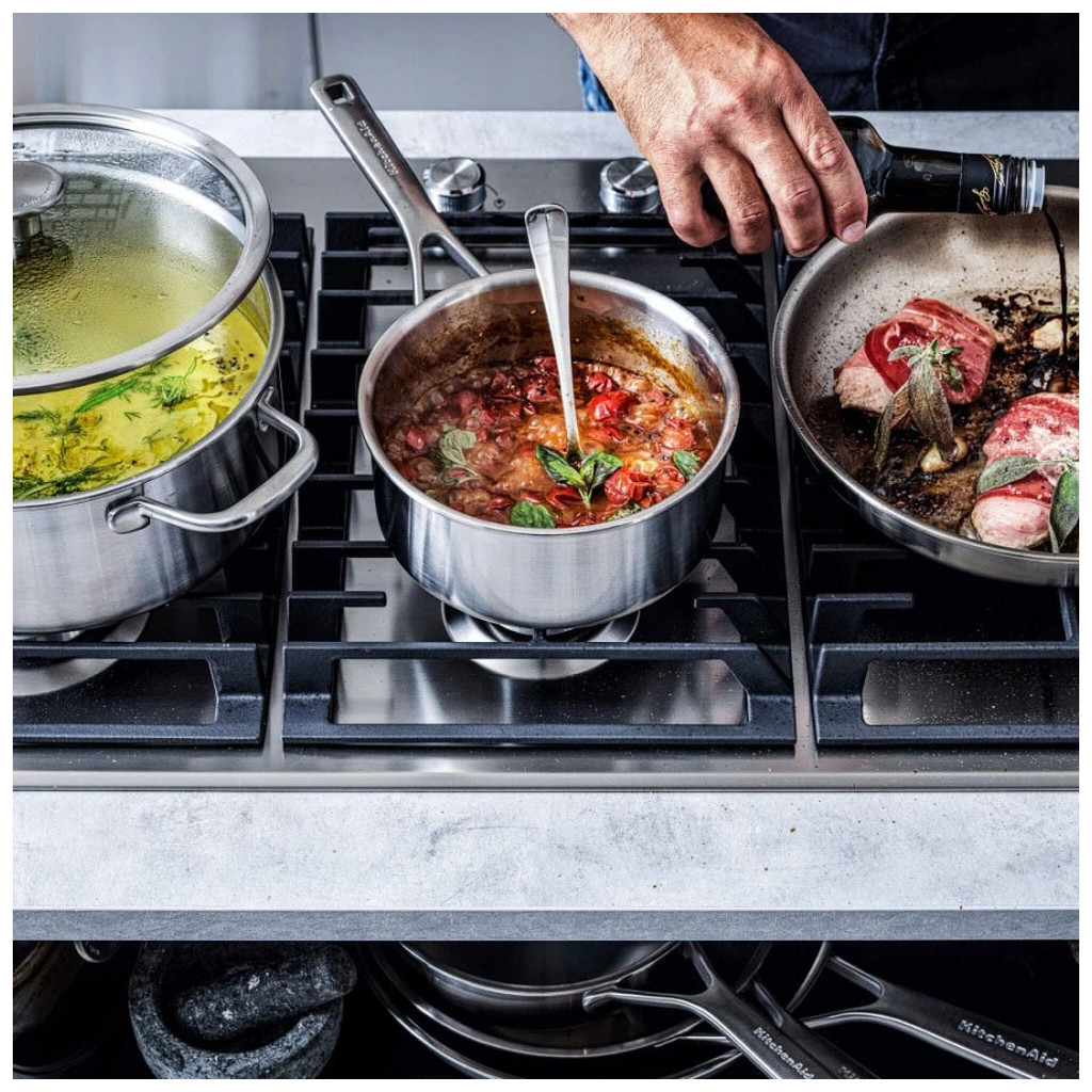 Ківш KitchenAid MSS 16 см 1,5 л з кришкою (CC003256-001) - зображення 4