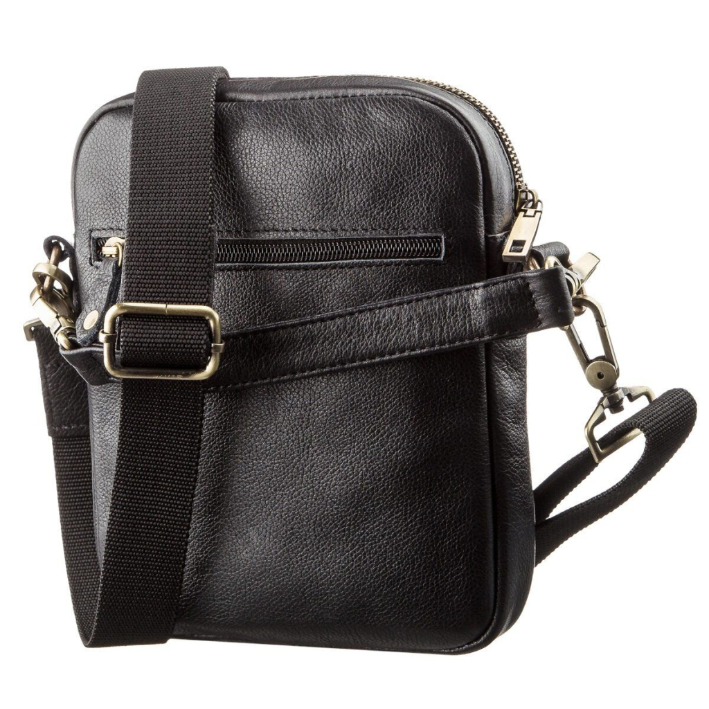 Сумка Shvigel Чоловіча шкіряна Чорна (19110) - зображення 2