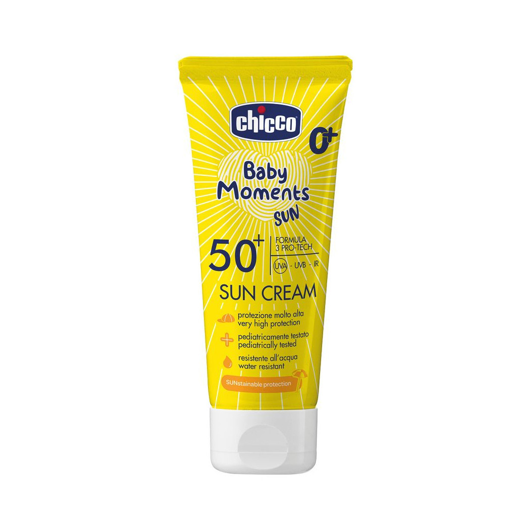 Дитячий крем Chicco 50 SPF сонцезахисний 75 мл (11258.00) - зображення 1