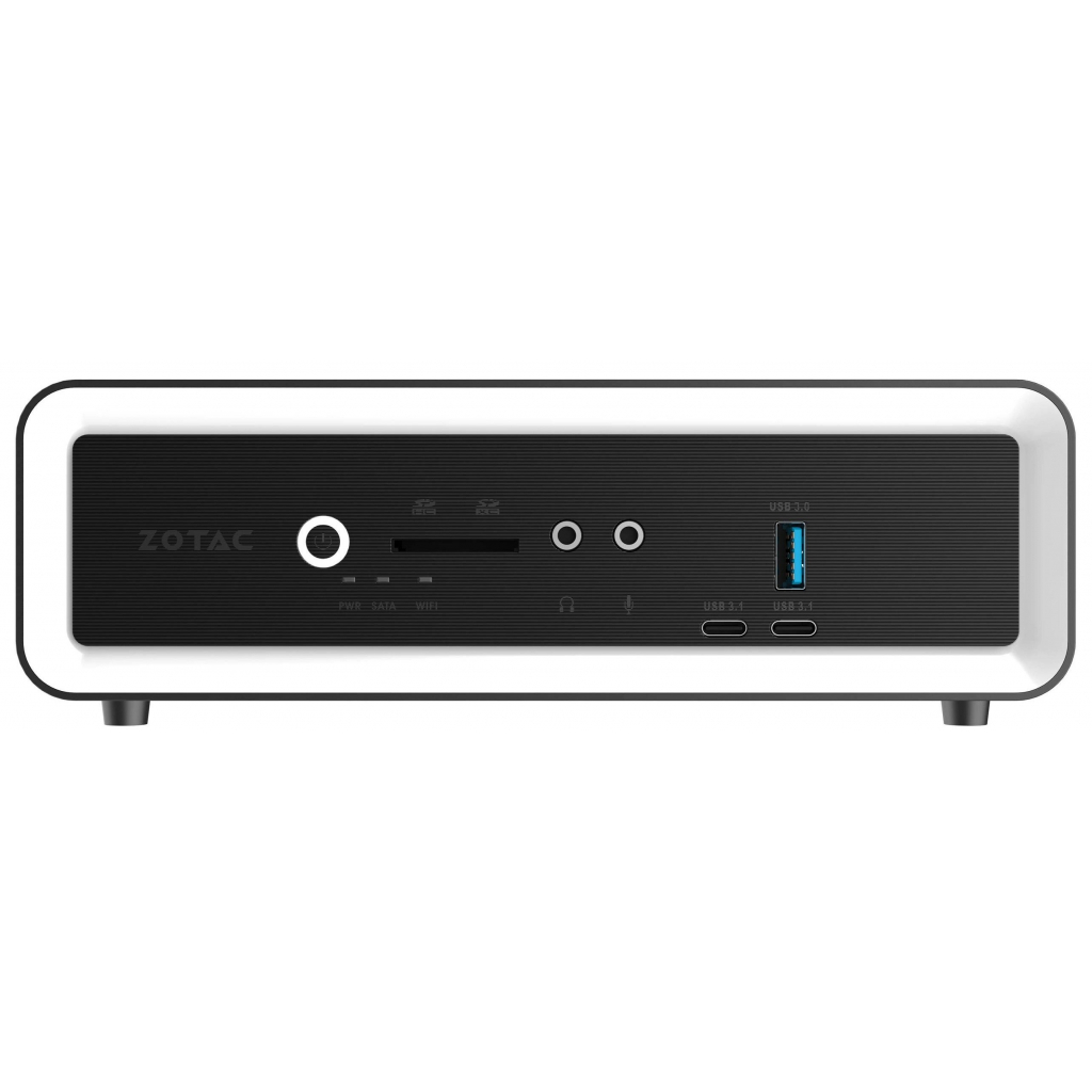 Комп'ютер Zotac ZBOX CI622 nano (Barebone) / i3-10110U (ZBOX-CI622NANO-BE) - зображення 2