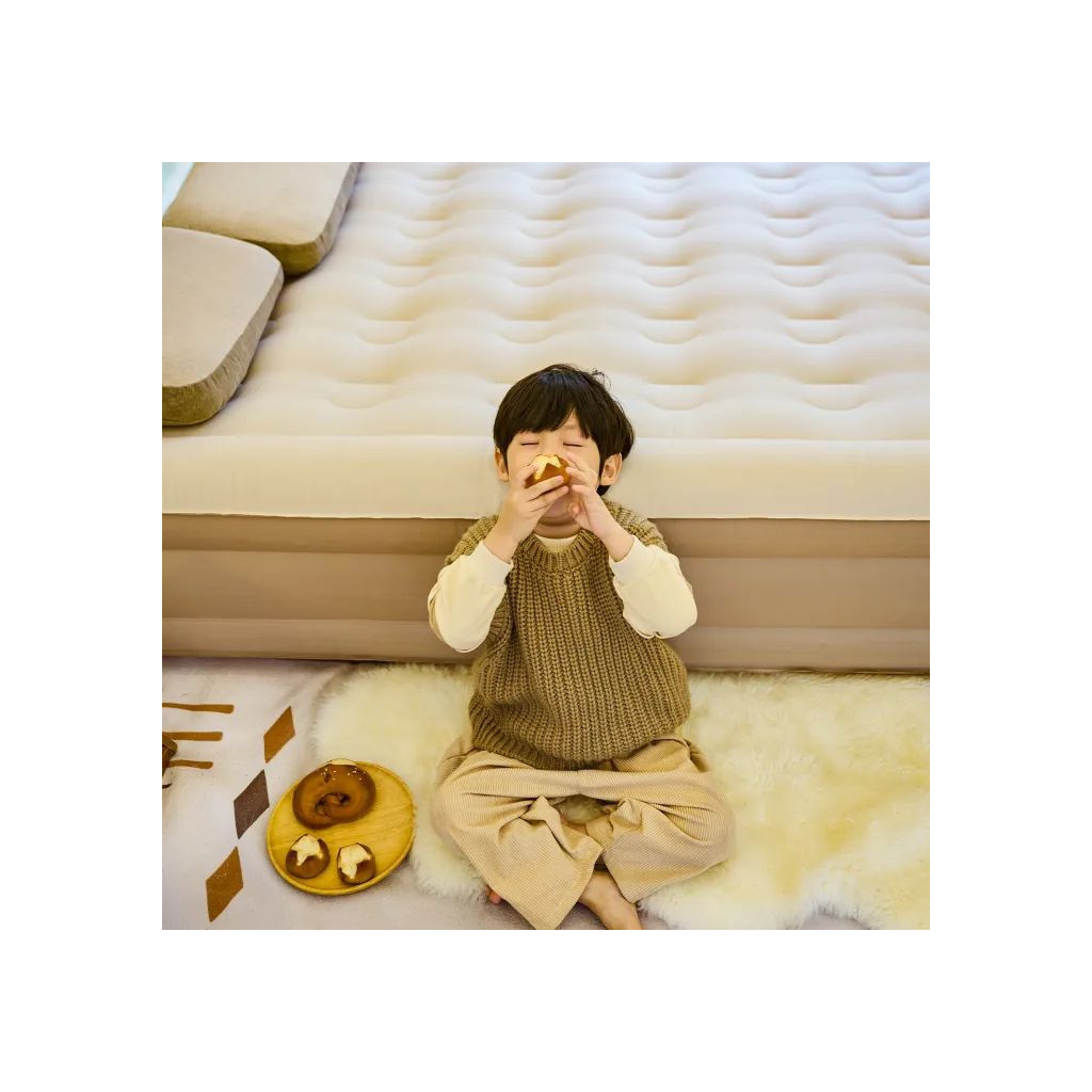 Матрац надувний Naturehike CNH22DZ015 198x99x36 см Beige (6927595713532) - зображення 5