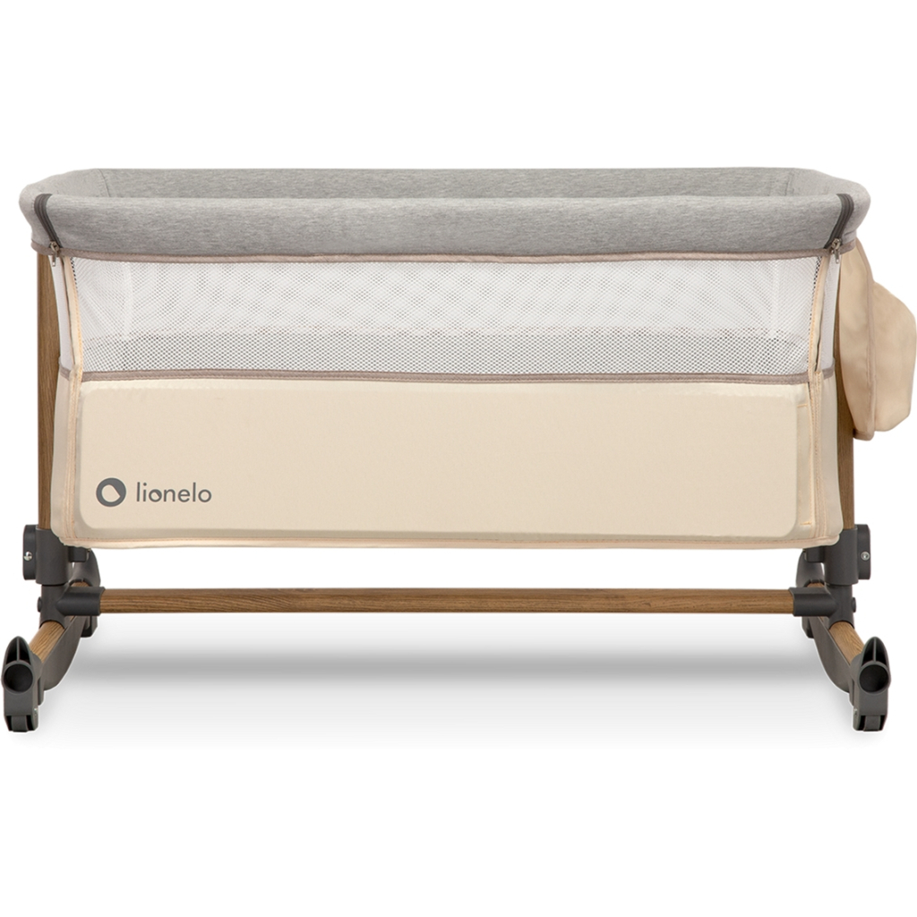 Ліжечко Lionelo приставне Leonie Beige Sand (LO-LEONIE BEIGE SAND) - зображення 5