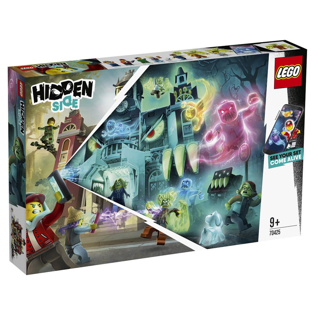 Конструктор LEGO Hidden Side Школа з привидами Ньюбері 1474 деталі (70425) - зображення 1