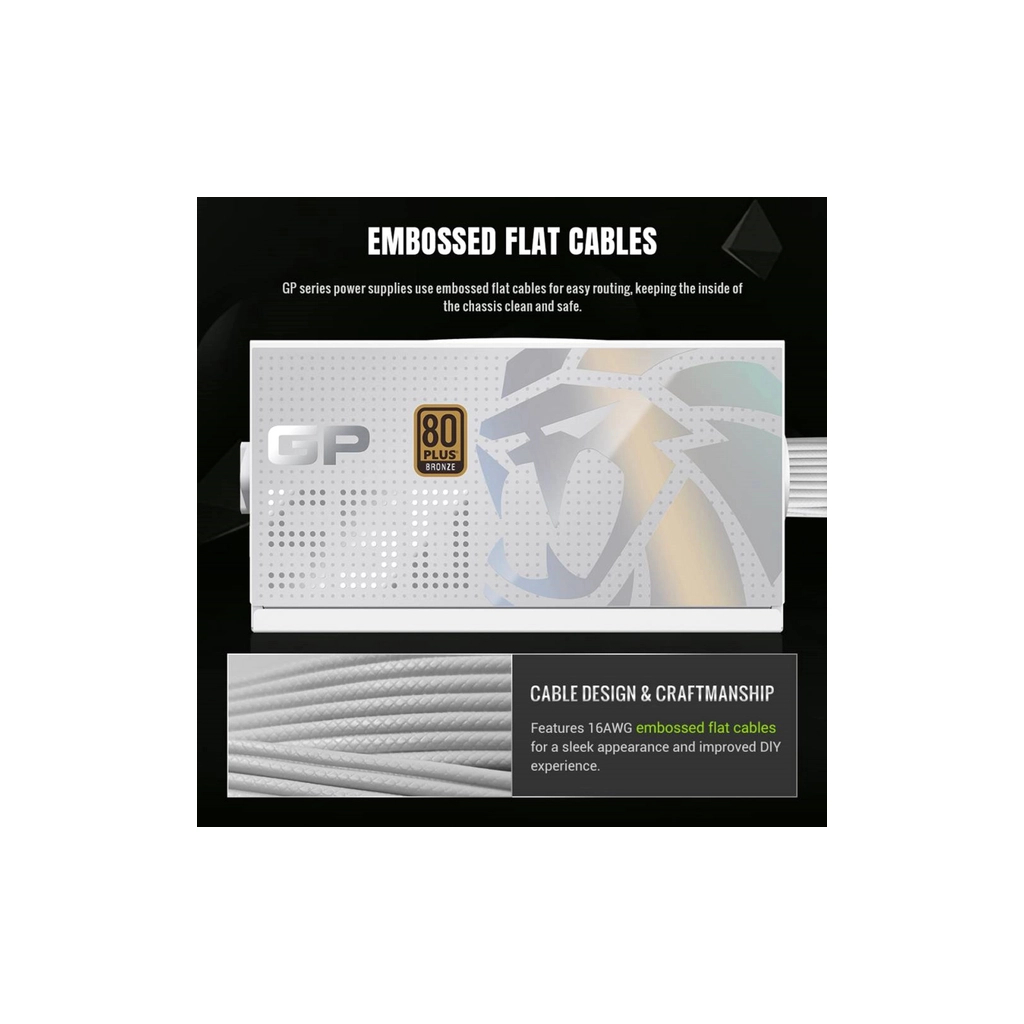 Блок живлення Gamemax 550W (GP 550B WH) - зображення 6