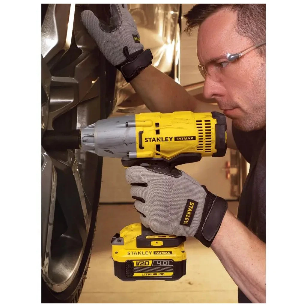 Гайковерт Stanley FatMax, Li-Ion 18V, 475 Нм, 1700 об/хв, 2500 уд/хв (без АКБ и ЗУ) (SFMCF900B) - зображення 9