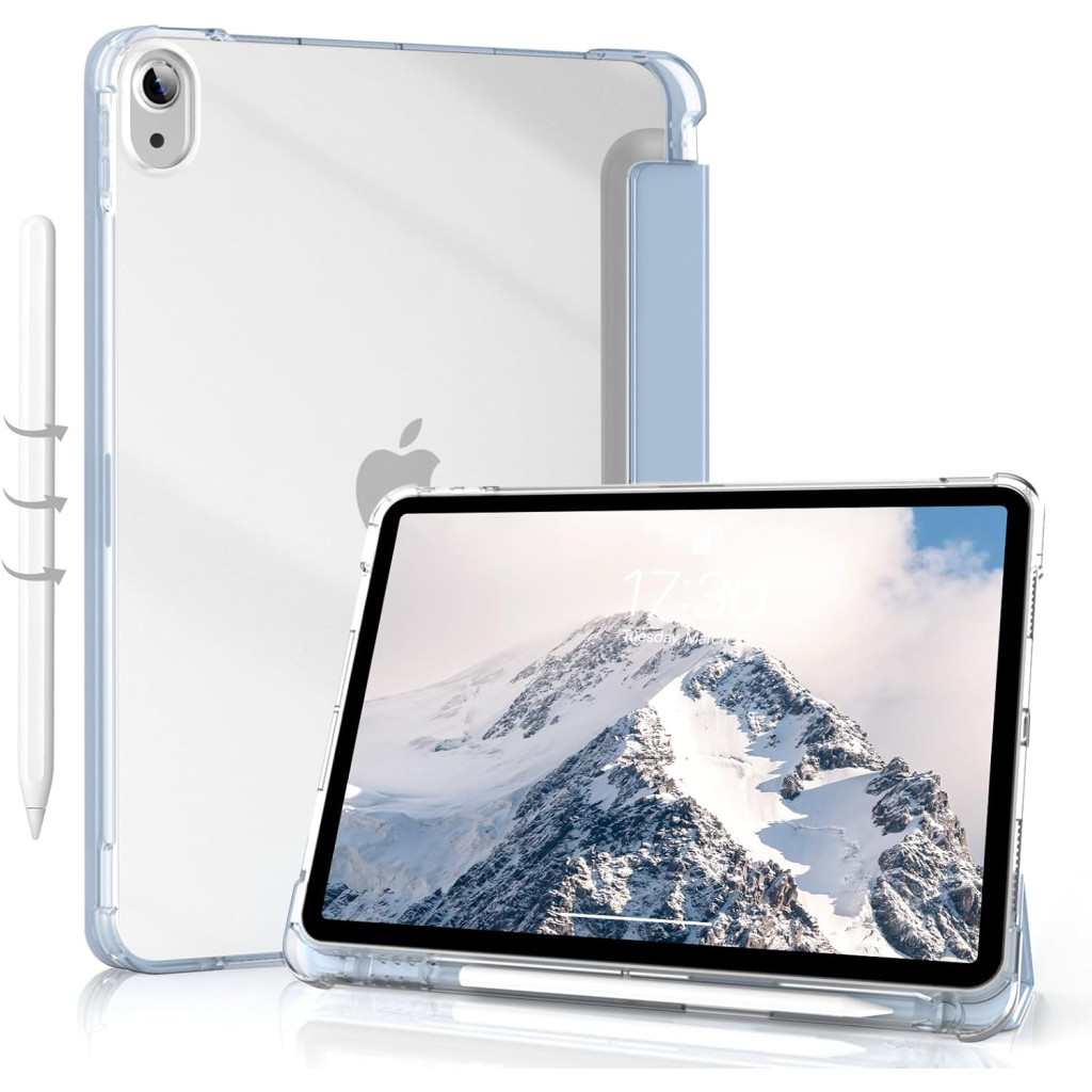 Чохол до планшета BeCover Soft Edge Apple iPad Air 11" M2/M3 (2024/2025) Light Blue (711429) - зображення 2