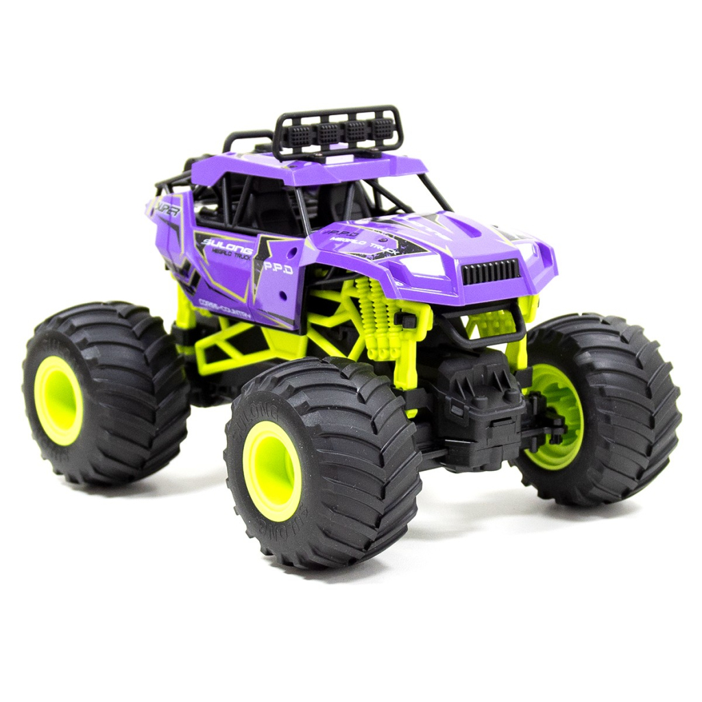 Радіокерована іграшка Sulong Toys Bigfoot Off-road – Violet (1:16, 27 МГц (MHz)) (SL-358RHV) - зображення 10