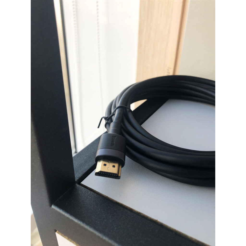Кабель мультимедійний HDMI M to HDMI M 5.0m V2.0 Baseus (CADKLF-H01) - picture 5