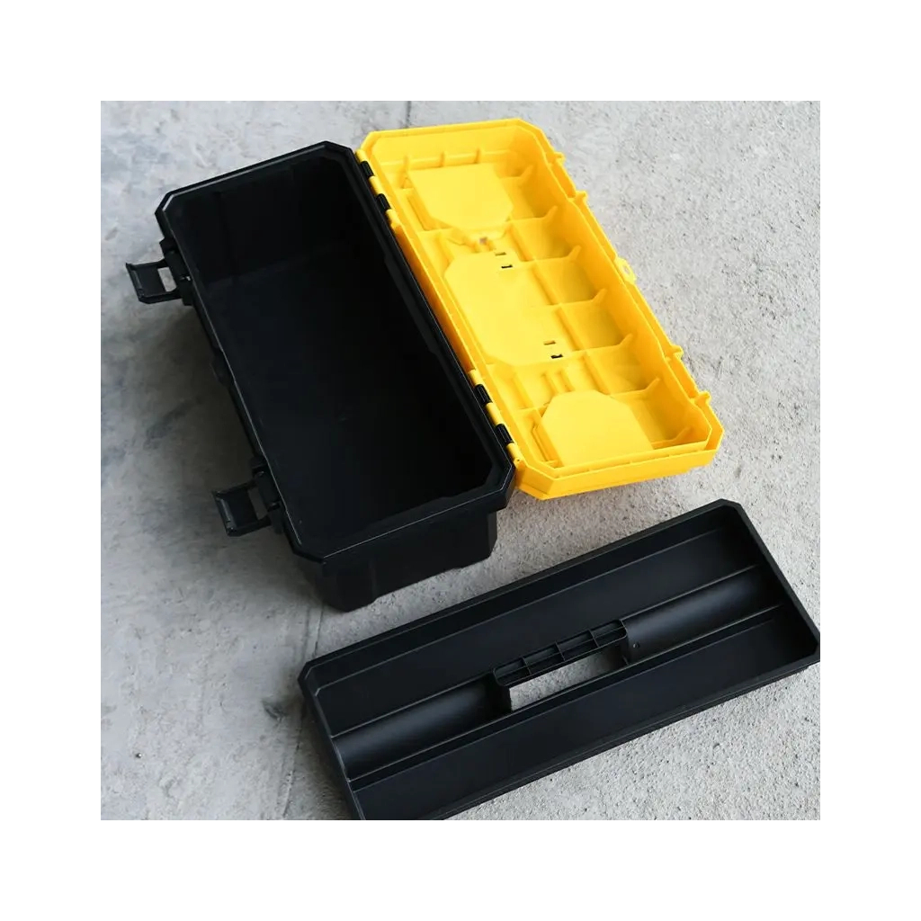 Ящик для інструментів Deli 455 мм x 220 мм x 190 мм (EDL432620) - зображення 5