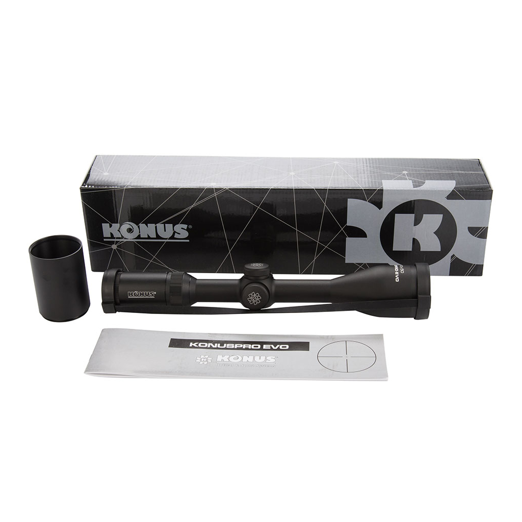 Оптичний приціл Konus KonusPro-EVO 3-12x50 30/30 Cross IR (7190) - зображення 5