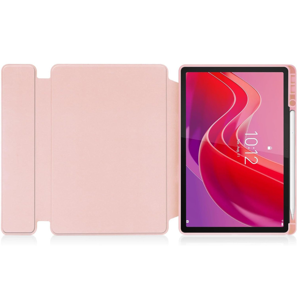 Чохол до планшета BeCover Keyboard 360° Rotatable Lenovo Tab M11 (2024) TB-TB330FU/Xiaoxin Pad 11 (2024) 11" Pink (711077) - зображення 6