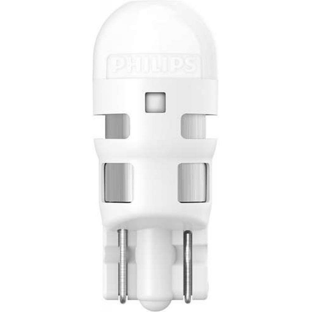 Автолампа Philips W5W Ultinon LED, 6000K 12V, 2шт/бл. (11961ULWX2) - зображення 2
