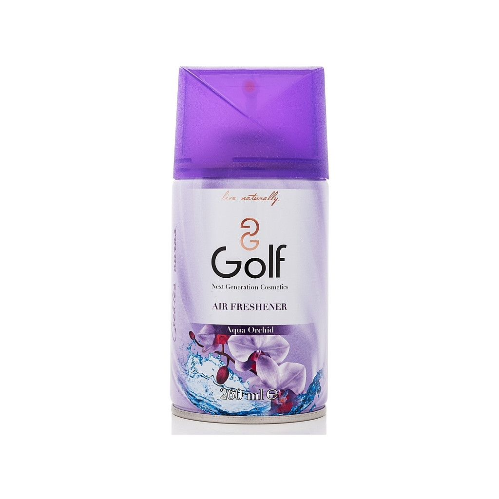 Освіжувач повітря Golf Home Водяна орхідея Змінний балон 260 мл (8697405600564) - зображення 1