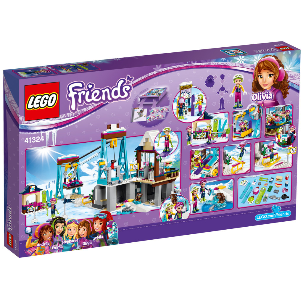 Конструктор LEGO Friends Гірськолижний курорт: підйомник (41324) - зображення 12
