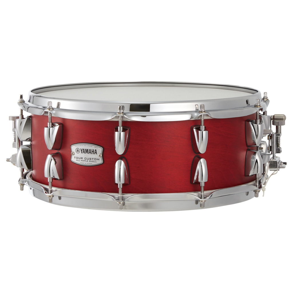 Малий барабан Yamaha Tour Custom Snare Drum 14"x5.5" (Candy Apple Satin) (TMS1455 CAS) - изображение 1