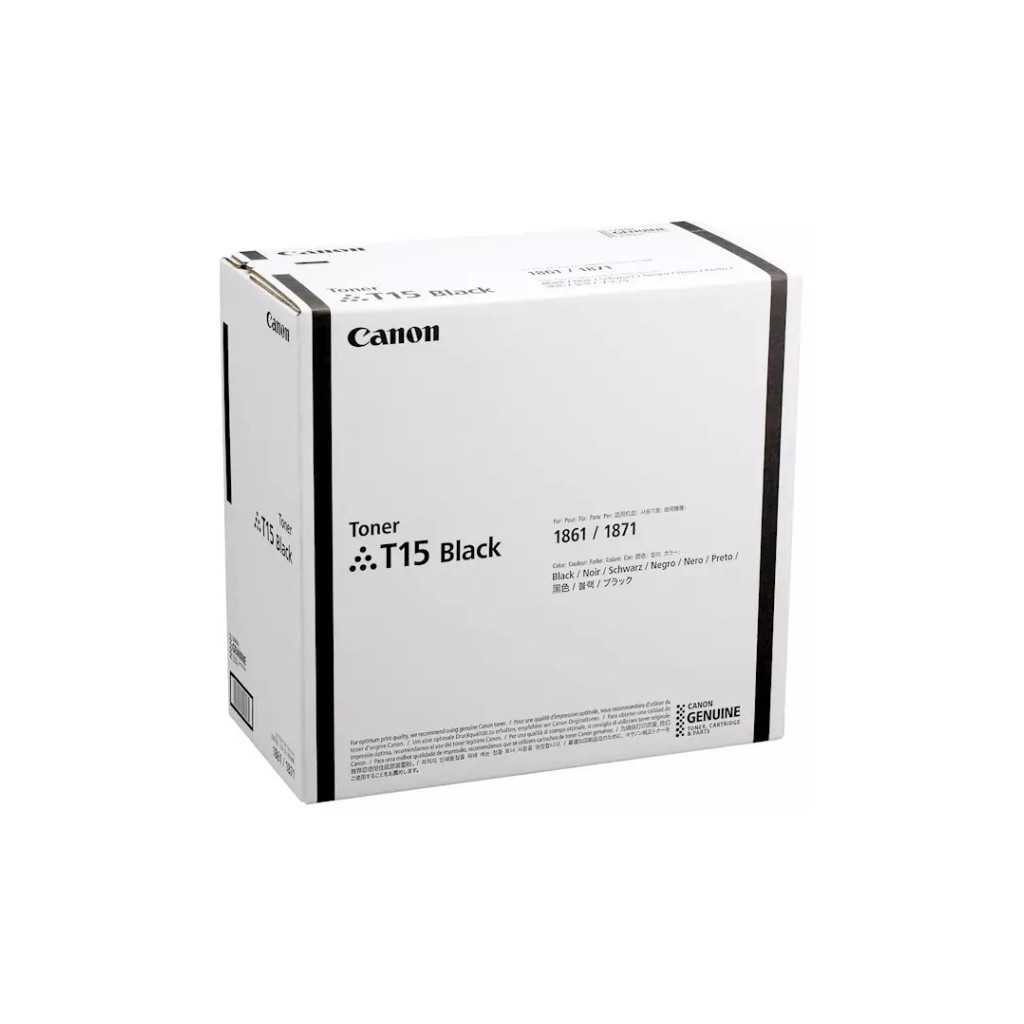Тонер-картридж Canon T15 Black 42К (5818C001AA) - зображення 1