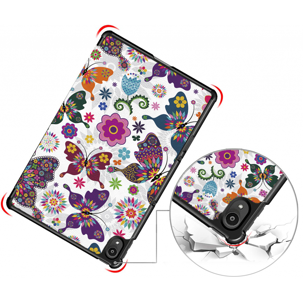 Чохол до планшета BeCover Smart Case Lenovo Tab P11 / P11 Plus Butterfly (706099) - зображення 4
