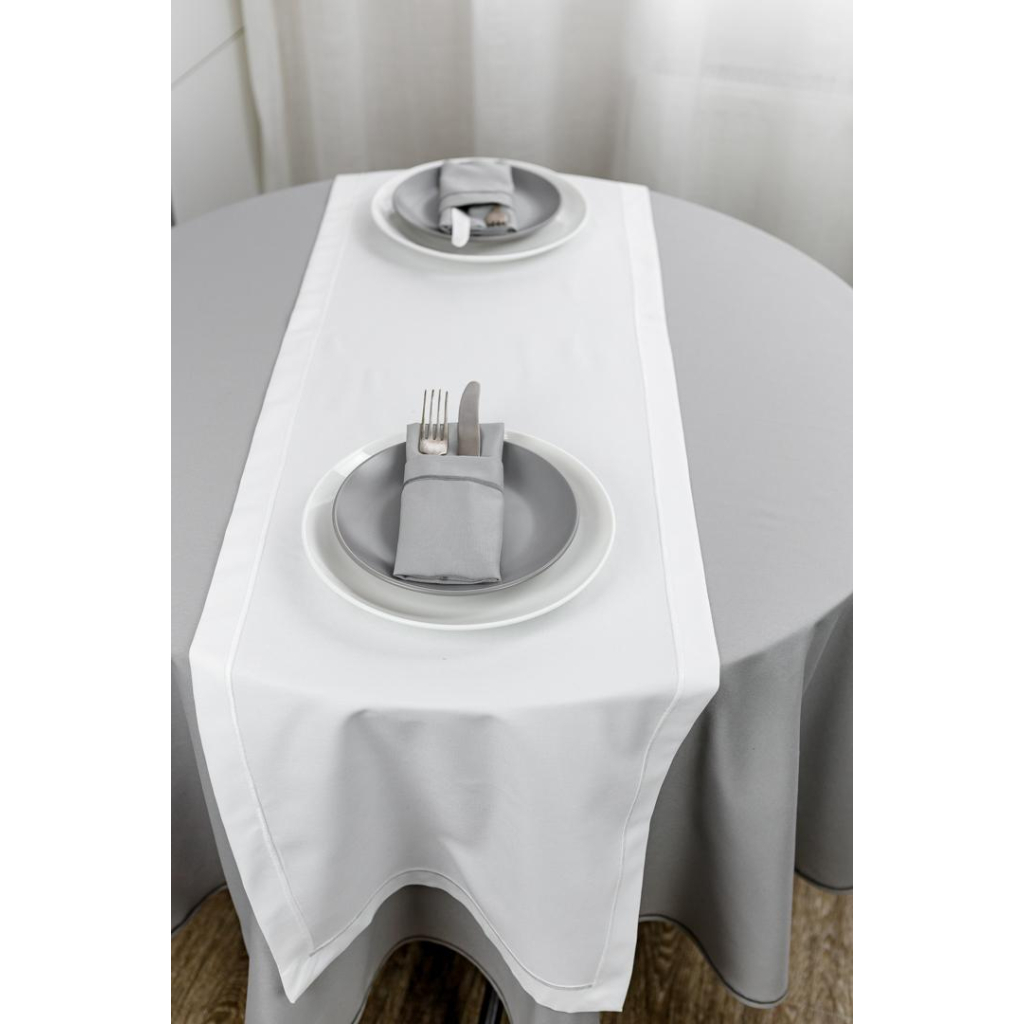 Доріжка на стіл Прованс Kelly біла 40х140 см (032900) - зображення 3