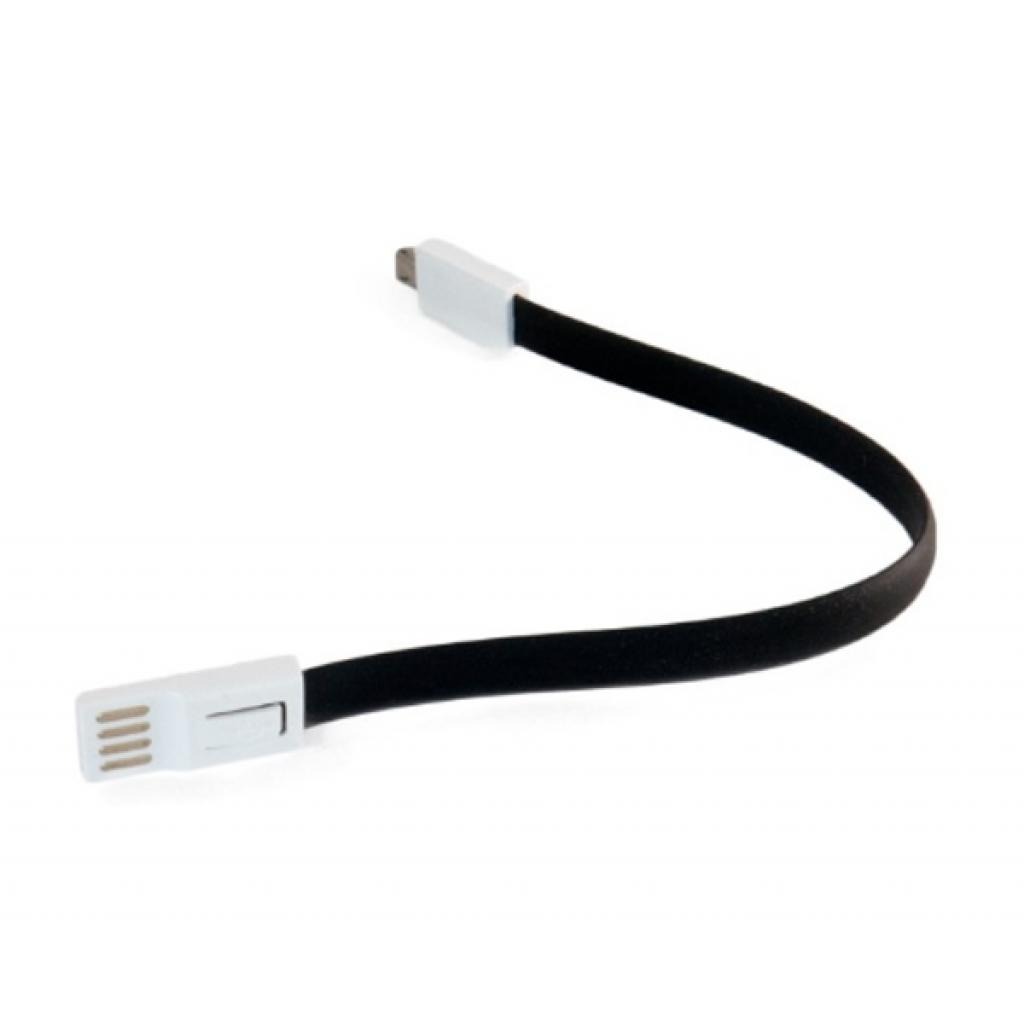 Дата кабель USB 2.0 AM to Micro 5P 0.18m black Extradigital (KBU1786) - зображення 3