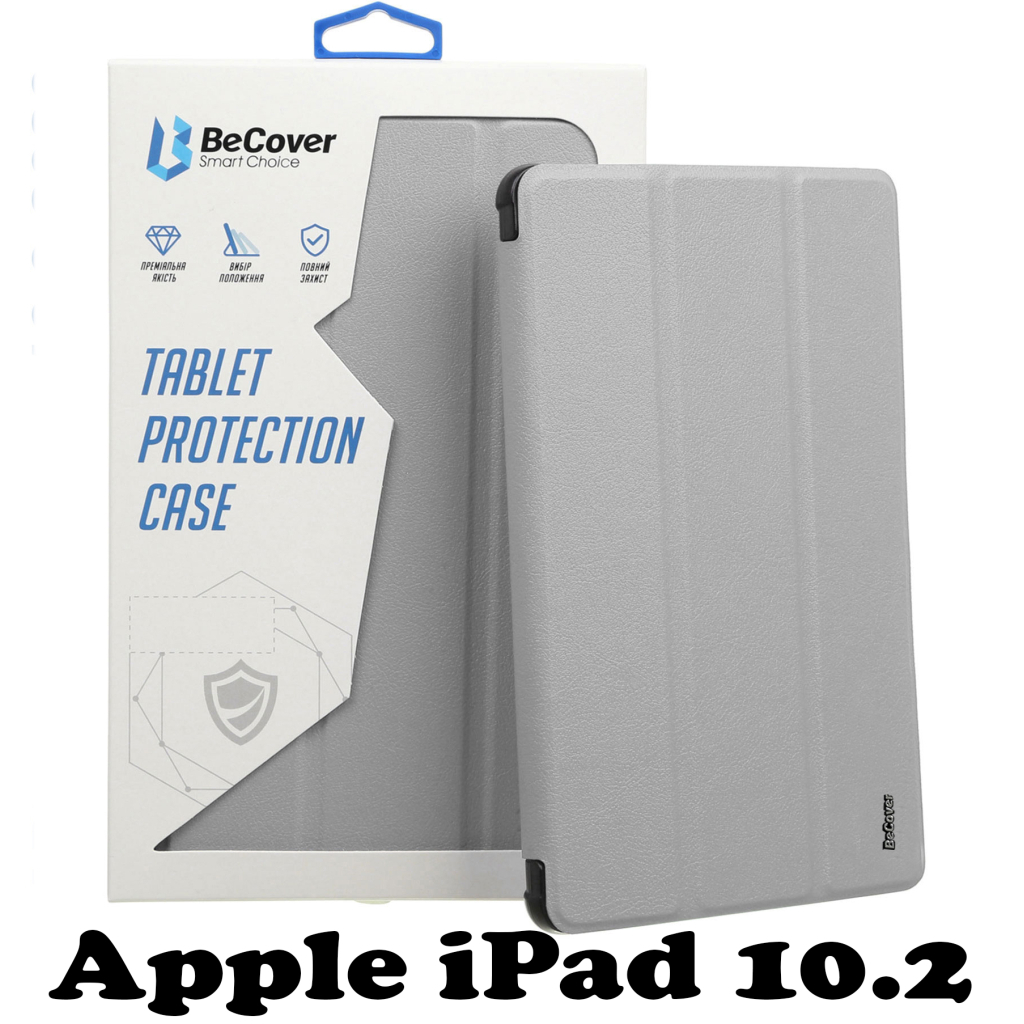 Чохол до планшета BeCover Soft TPU Pencil Mount Apple iPad 10.2 2019/2020/2021 (707535) - зображення 1