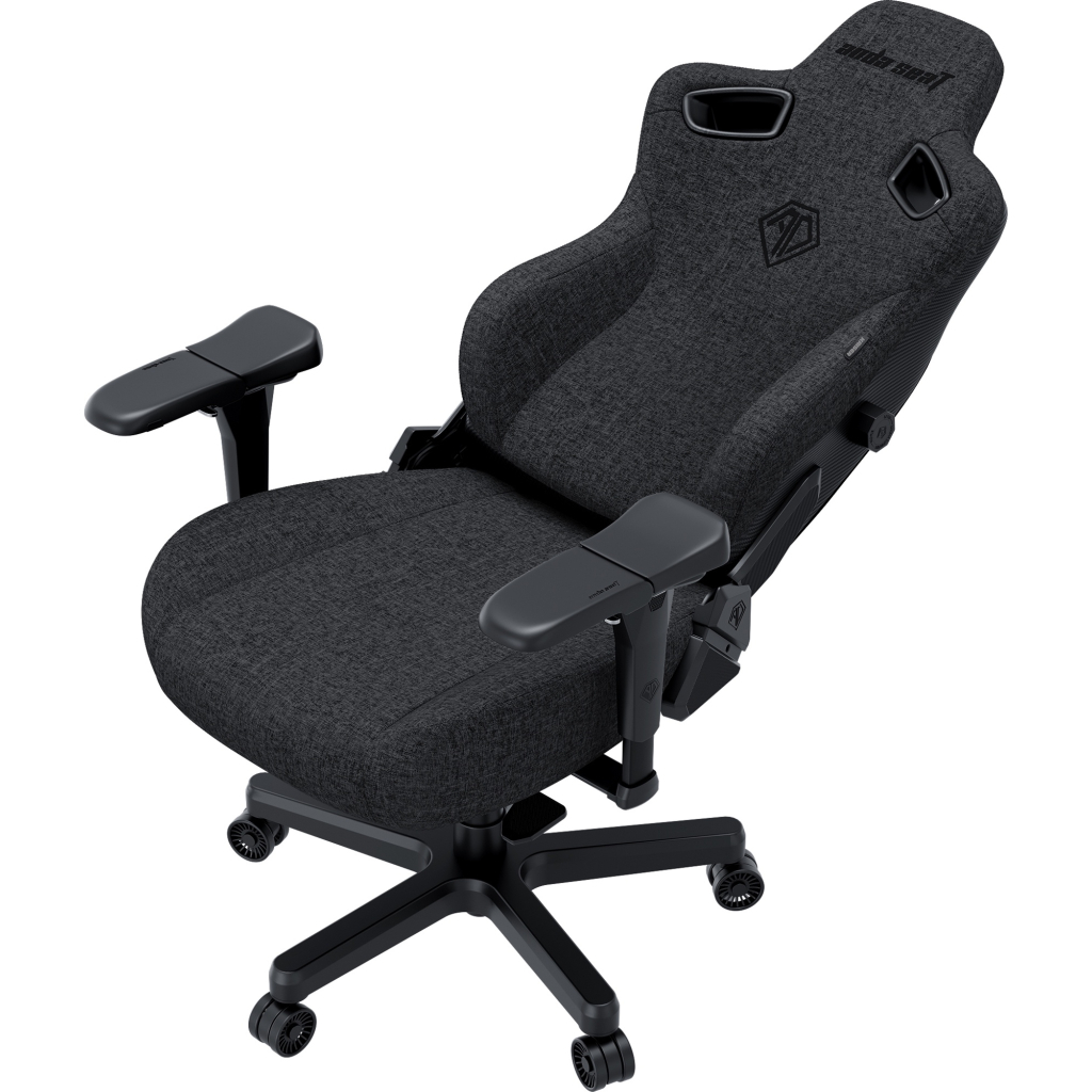 Крісло ігрове Anda Seat Kaiser 3 Pro Fabric Size XL Dark Gray (AD12YDC-XL-01-GB-PV/F-G01) - зображення 10