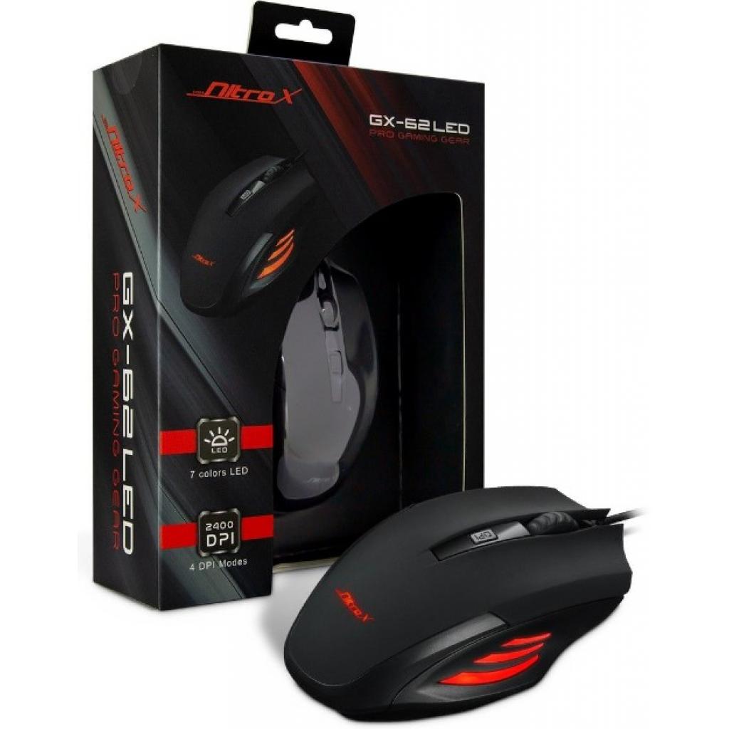 Мишка Nitrox GX-62 LED Black (GX-62 LED) - зображення 7