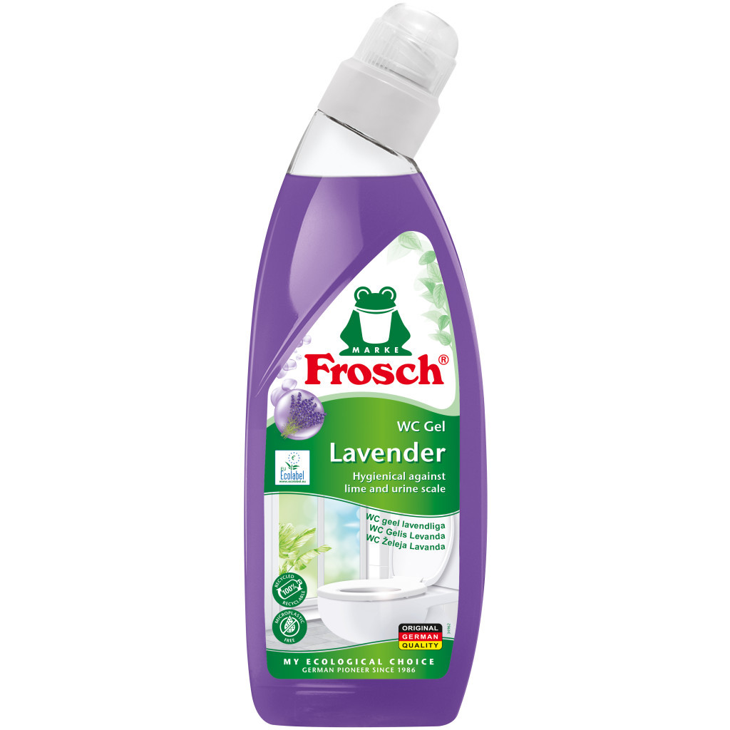 Засіб для чищення унітазу Frosch Лаванда 750 мл (4009175118356/4009175142740) - зображення 1