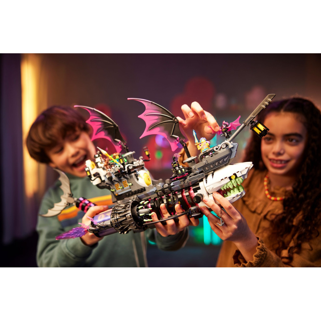 Конструктор LEGO DREAMZzz Страхітливий корабель Акула 1389 деталей (71469) - зображення 9
