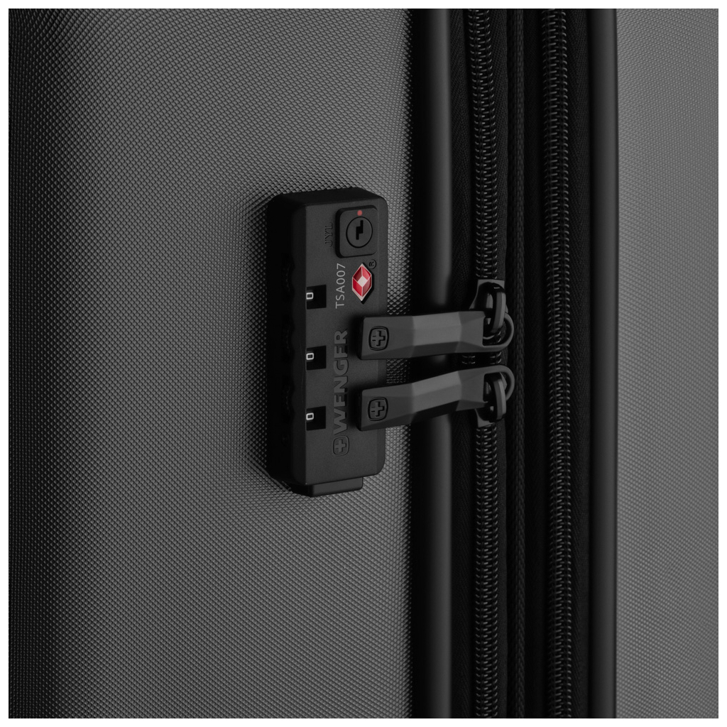 Валіза Wenger Oryson, велика, пластик, 4 колеса, сіра (653210) - зображення 9