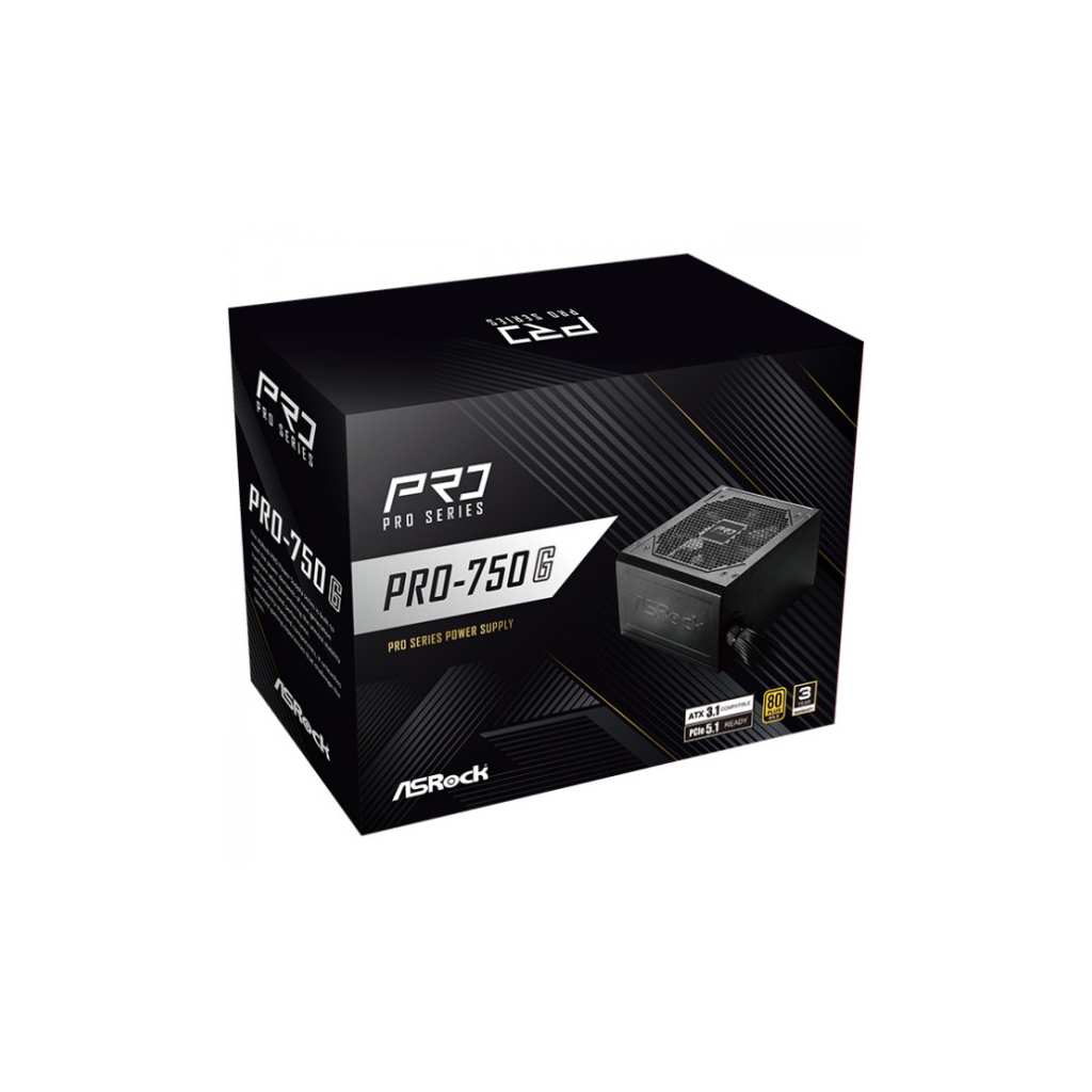 Блок живлення ASRock 750W (PRO-750G) - зображення 5