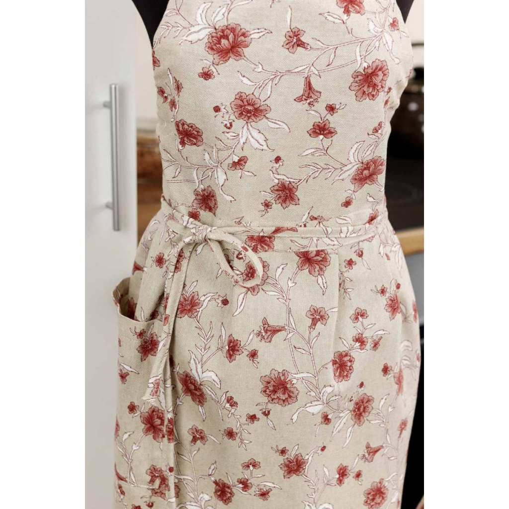 Фартух Прованс Квіти бордо Господиня (031648) - изображение 3