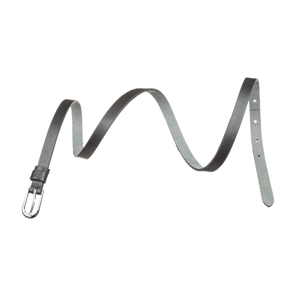 Ремінь Grande Pelle Жіночий тонкий Чорний (11072) - зображення 3