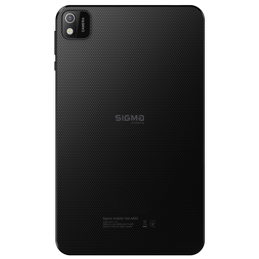 Планшет Sigma Tab A802 8" 3/32Gb 4G Black (4827798766712) - зображення 2