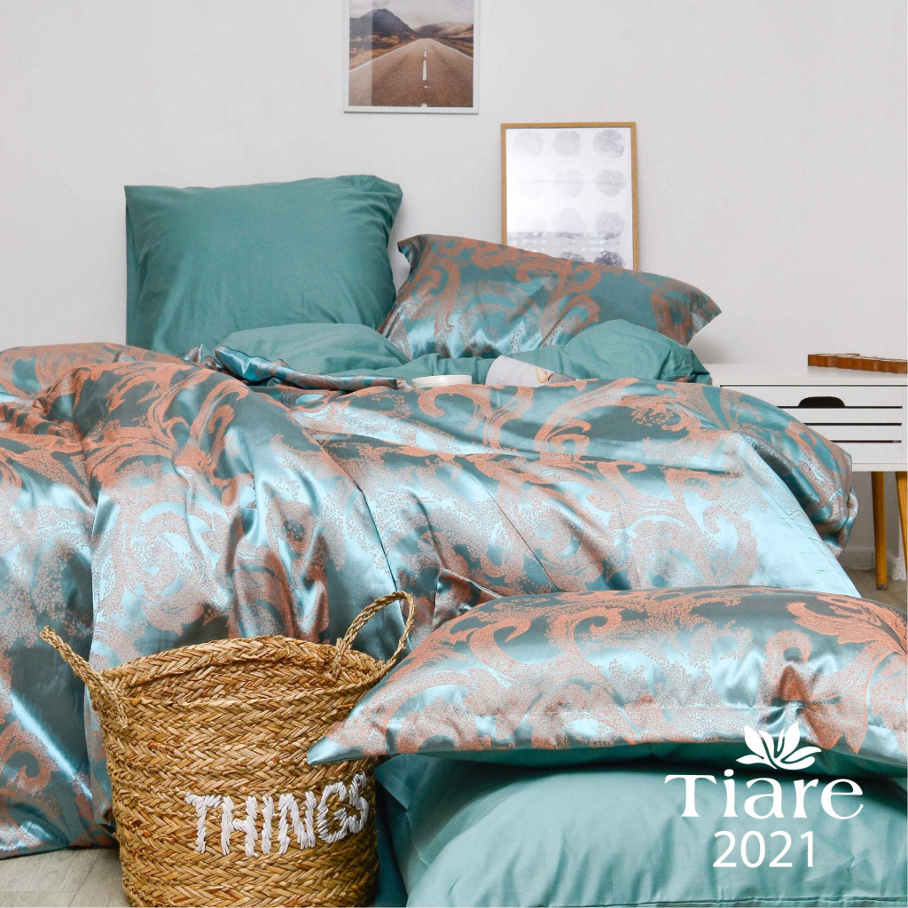 Постільна білизна Tiare 2021 Сатин Жаккард сімейна (2021 жакард_sm) - зображення 1