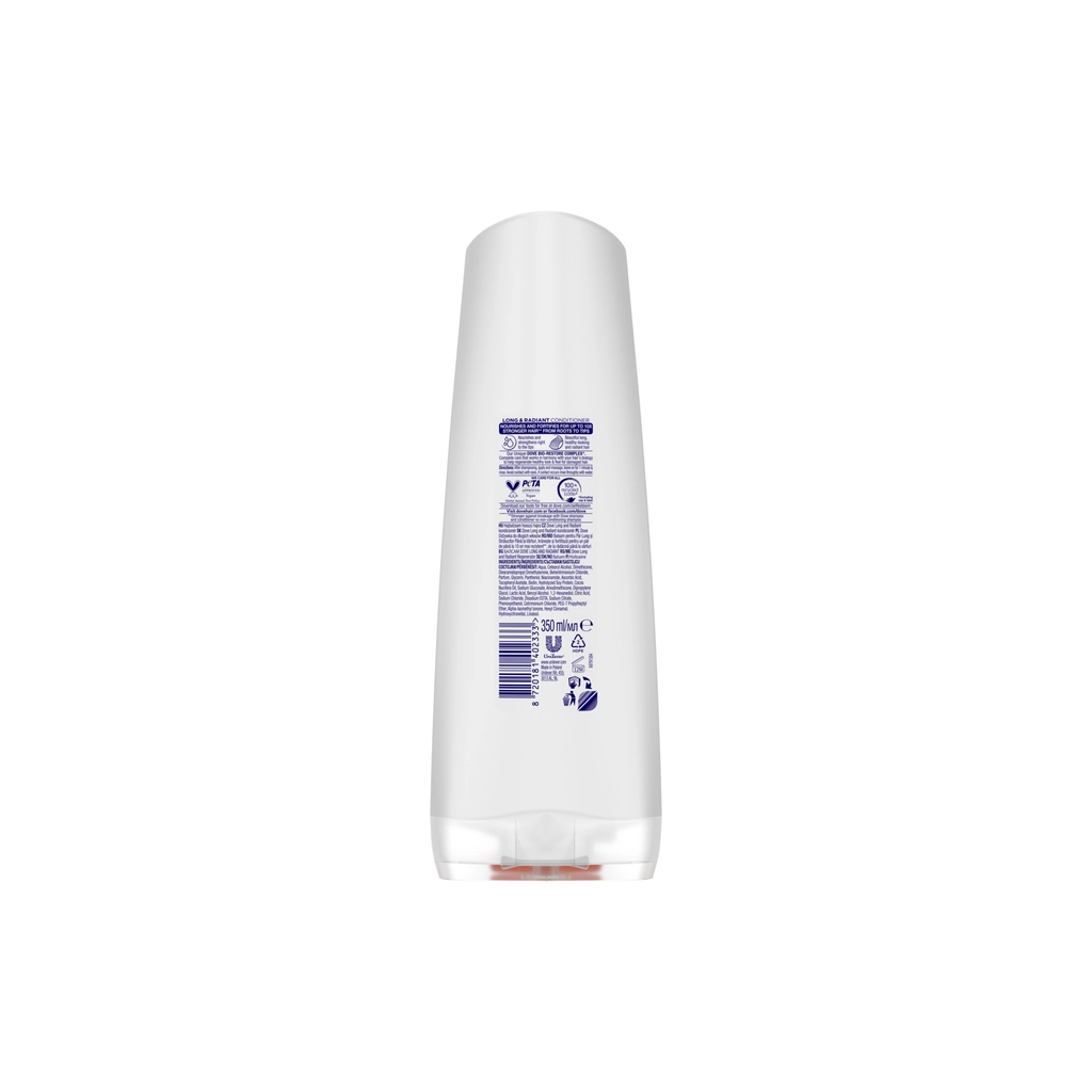 Кондиціонер для волосся Dove Довжина та сяйво 350 мл (8720181402333) - зображення 2