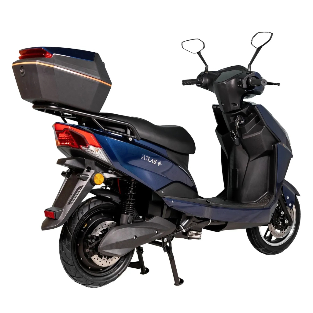 Електроскутер Atlas Spider 2 Box 2000W Plus Blue (4031) - зображення 4