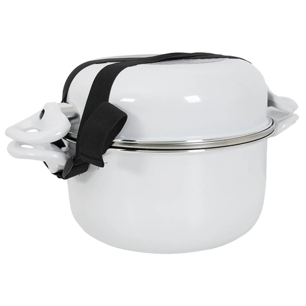 Набір посуду Gimex Cookware Set induction 7 предметів White (6977221) - зображення 2