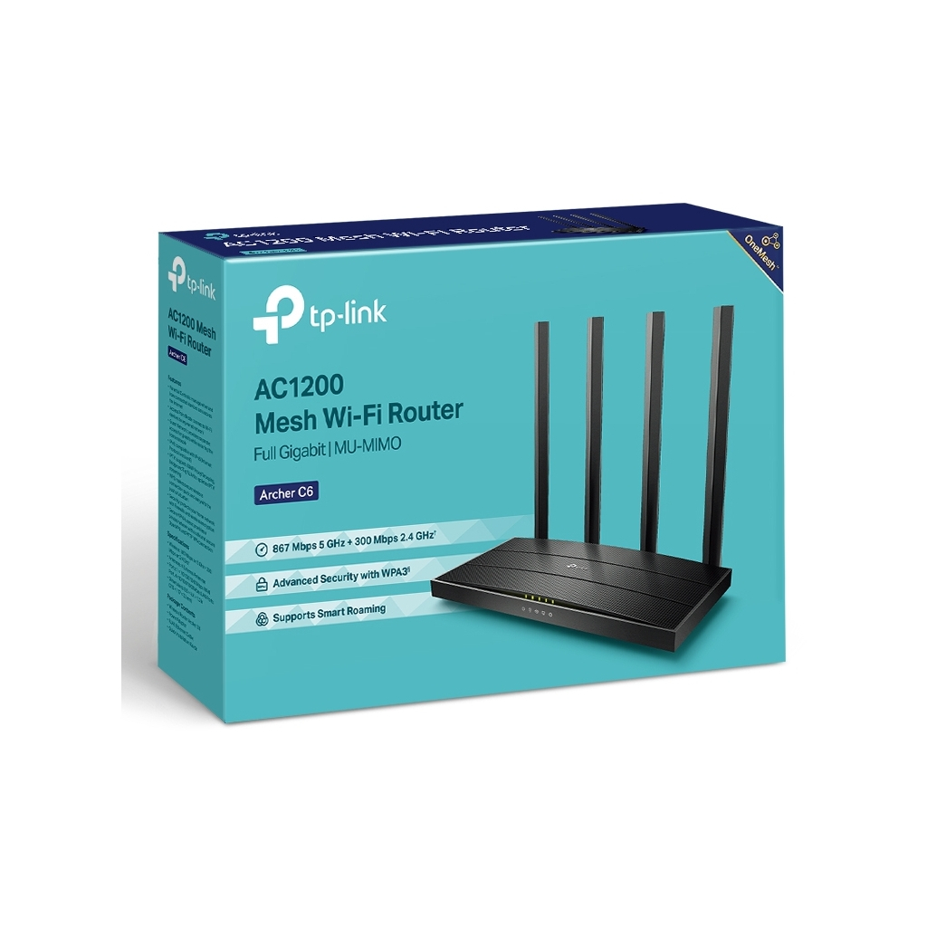 Маршрутизатор TP-Link ARCHER-C6-V4 - зображення 4