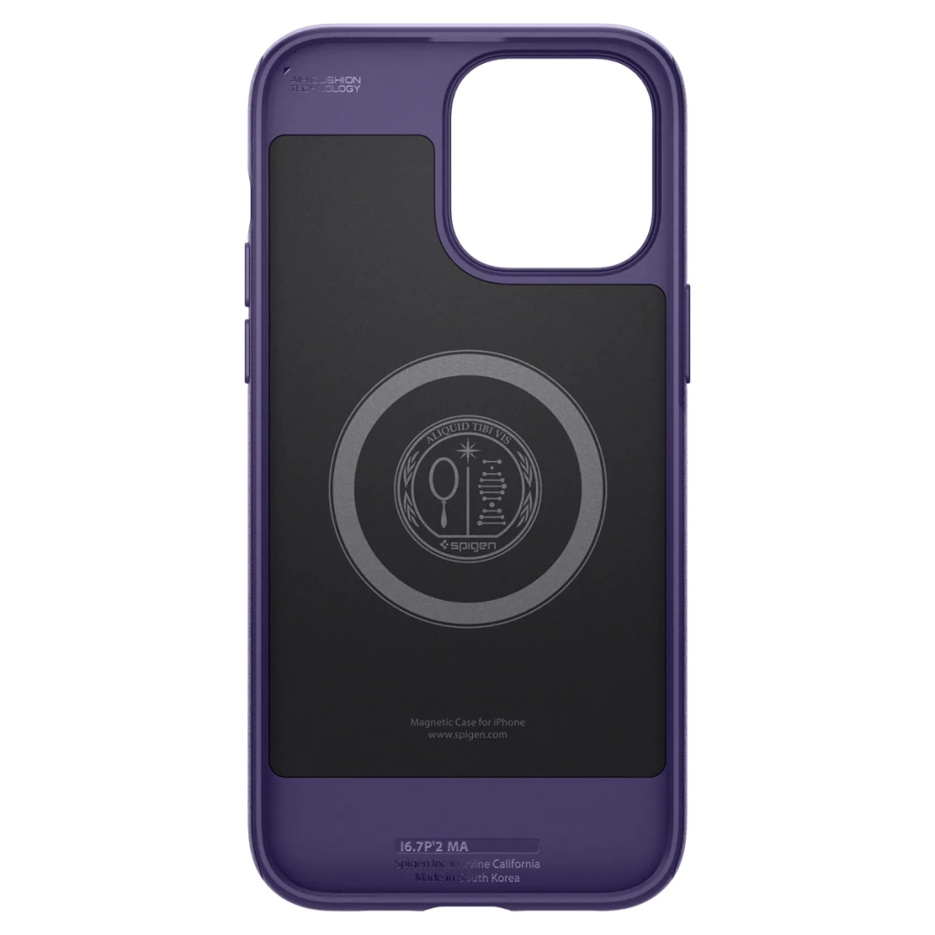 Чохол до мобільного телефона Spigen Apple Iphone 14 Pro Max Mag Armor MagFit, Deep Purple (ACS05584) - зображення 8