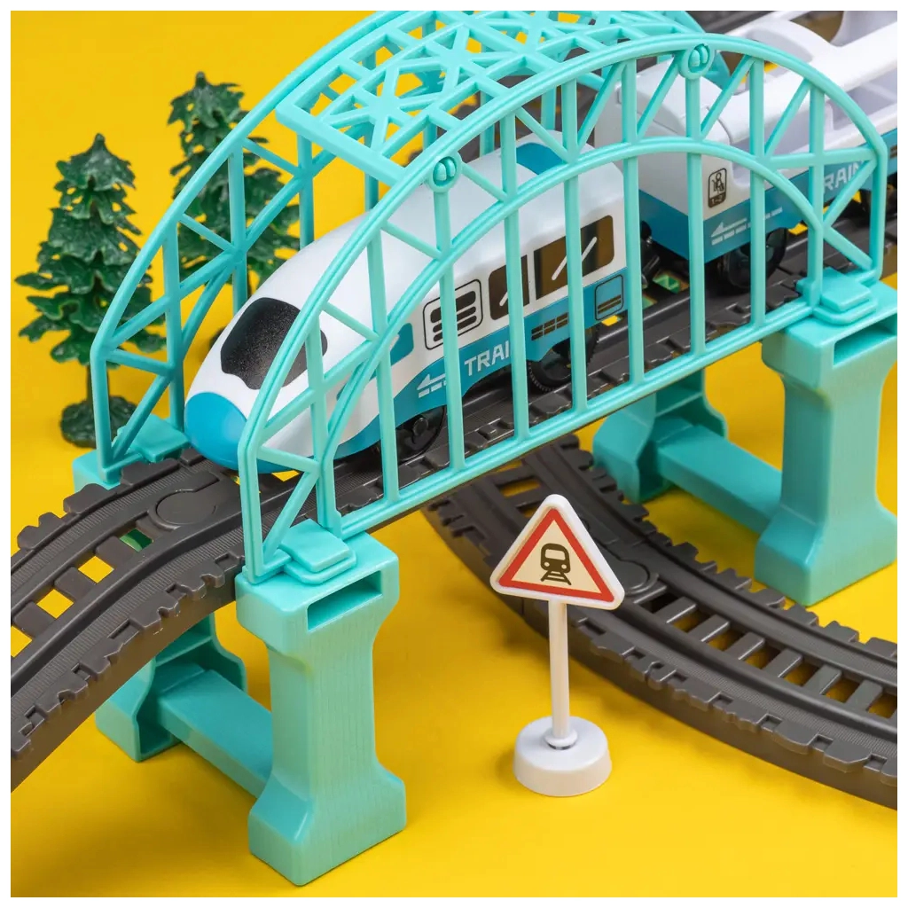 Залізниця Otamanko Мандрівний Експрес електрична залізниця 118 деталей (AU7883-6) - зображення 3