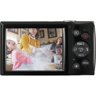 Цифровий фотоапарат Canon IXUS 185 Black Kit (1803C012) - зображення 3