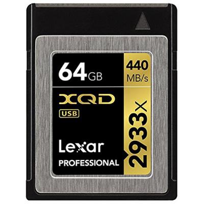 Карта пам'яті Lexar 64GB XQD 2933X Professional (LXQD64GCRBEU2933) - зображення 1