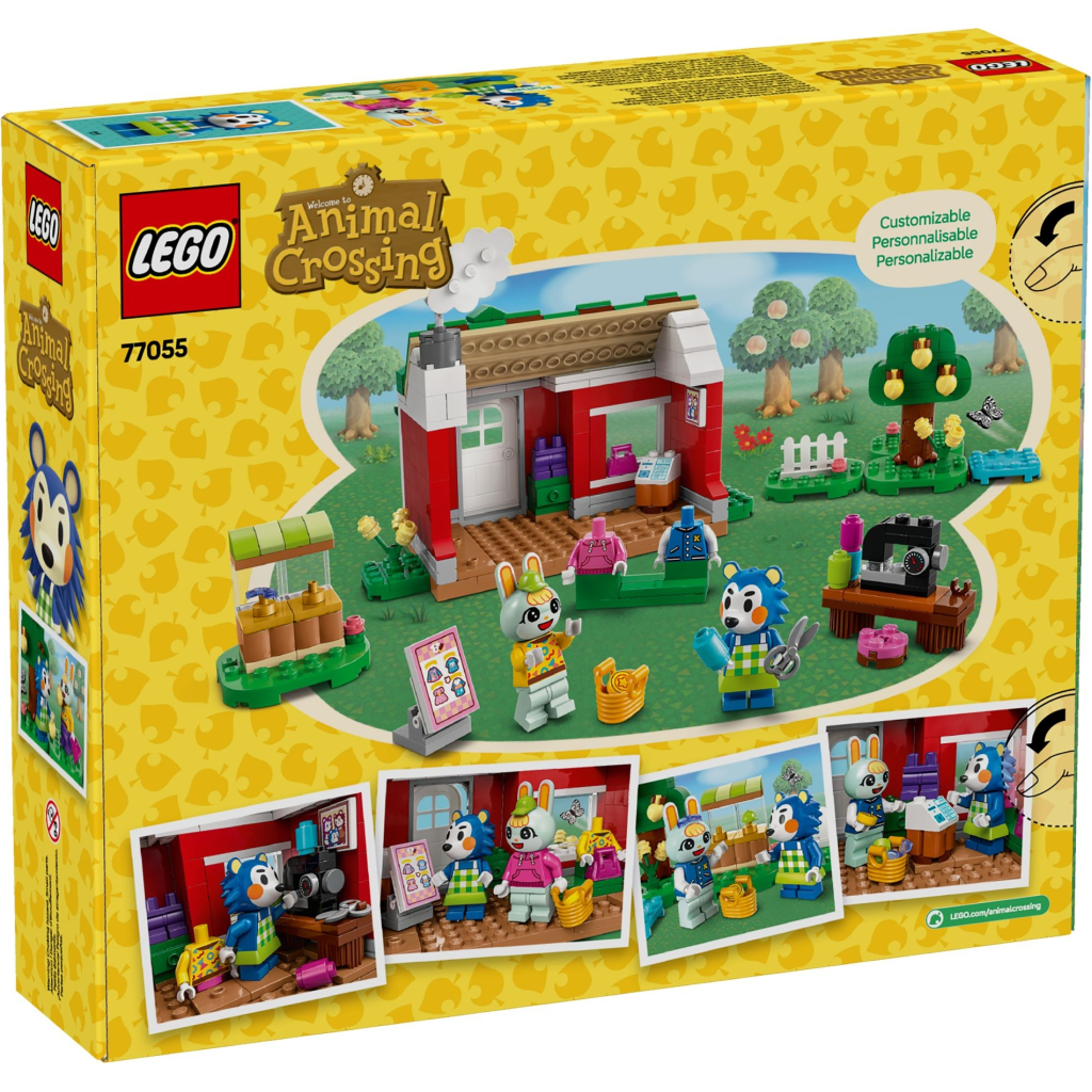 Конструктор LEGO Animal Crossing Крамниця одягу, що належить Able Sisters (77055) - зображення 11