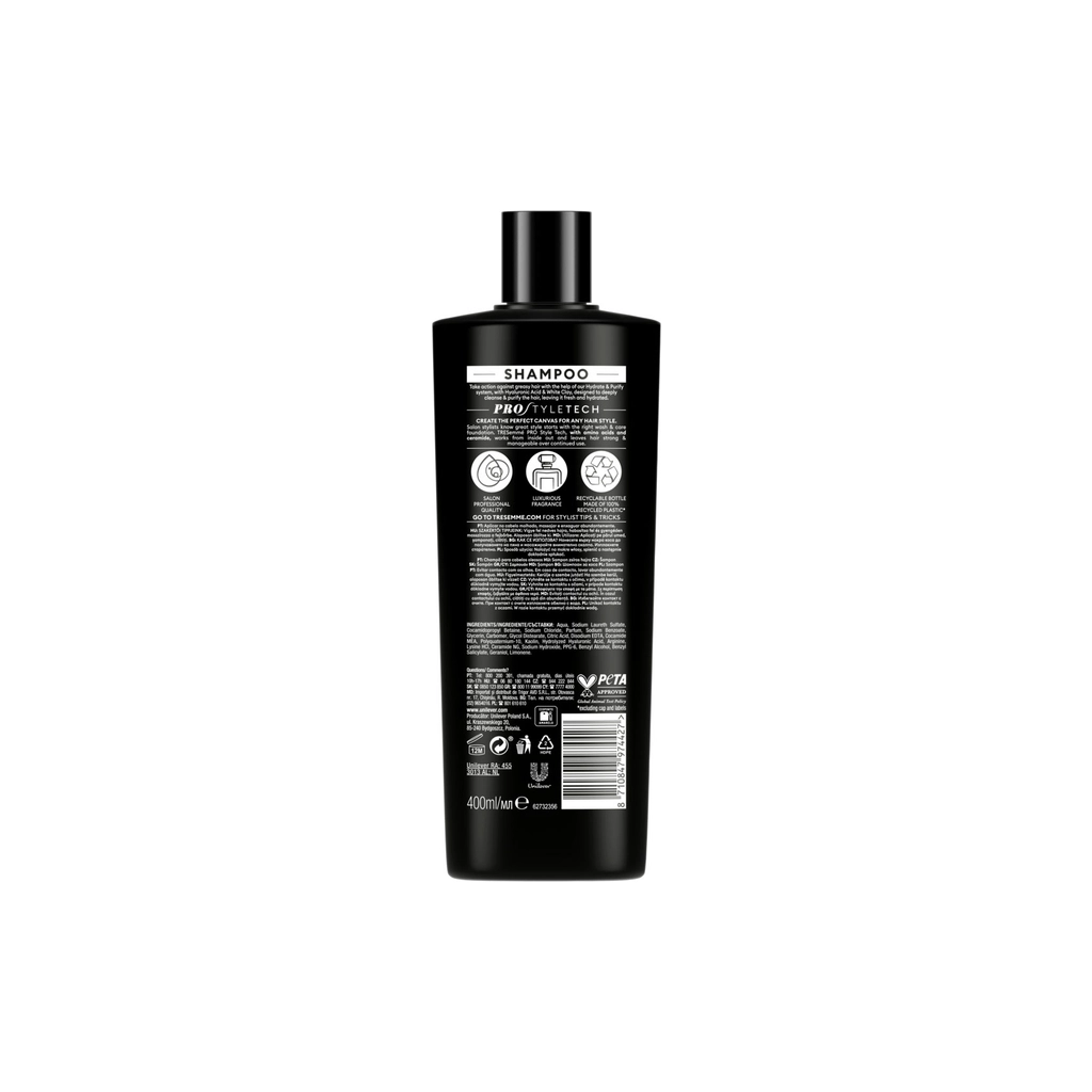 Шампунь Tresemme Hydrate & Purify Зволожувальний 400 мл (8710847974427) - зображення 2