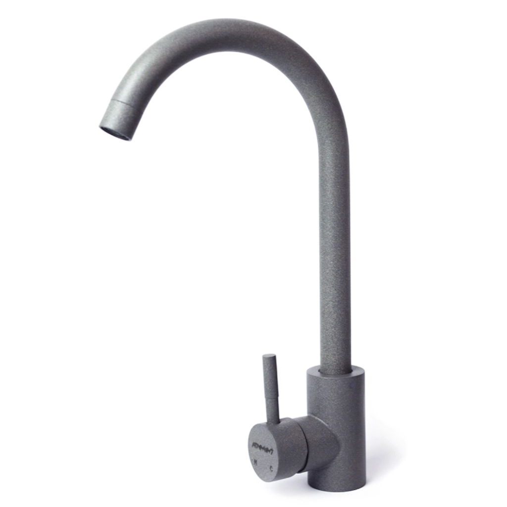 Мийка кухонна Adamant Univer сірий + змішувач (4824296912104) - зображення 4