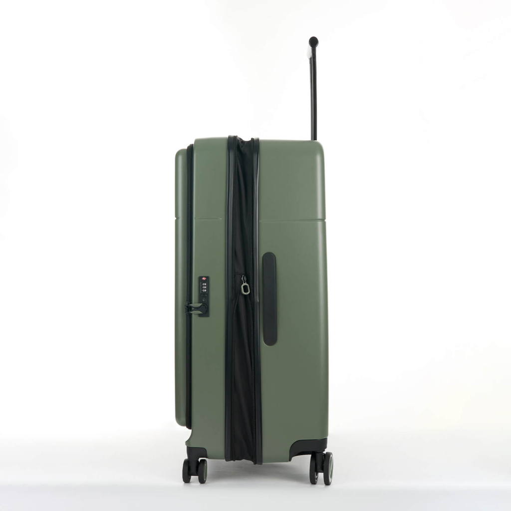 Валіза Bagland велика 96 л хакі (1140521764) - зображення 6