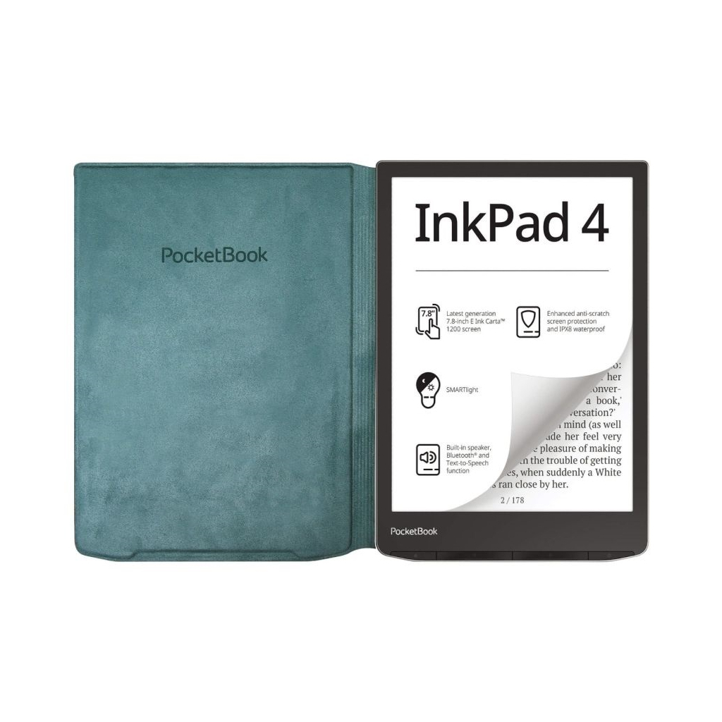 Чохол до електронної книги Pocketbook 743 Flip series Sea green (HN-FP-PU-743G-SG-CIS) - зображення 2